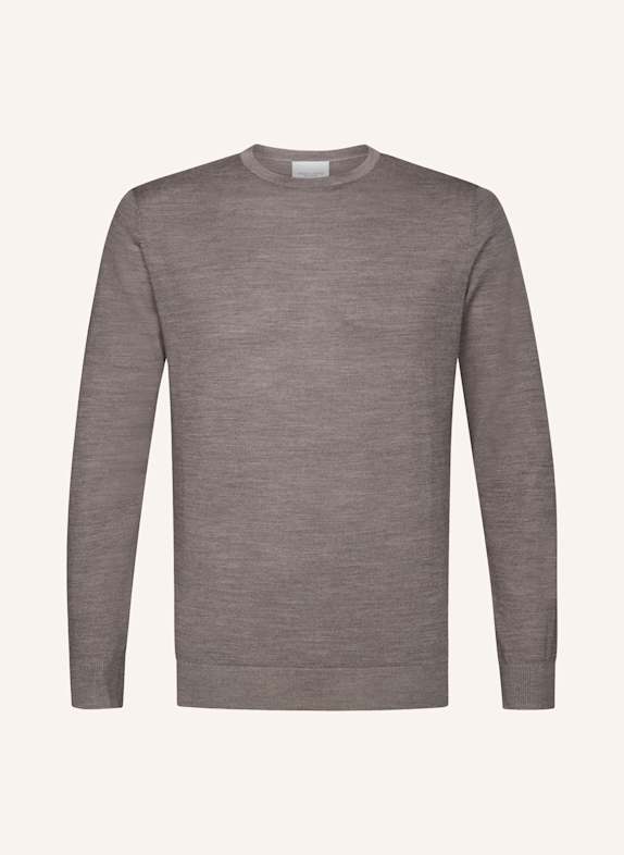 PROFUOMO Herren Pullover BRAUN