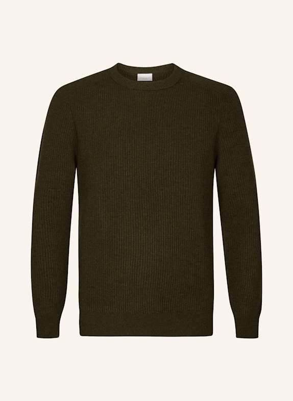 PROFUOMO Herren Pullover DUNKELGRÜN
