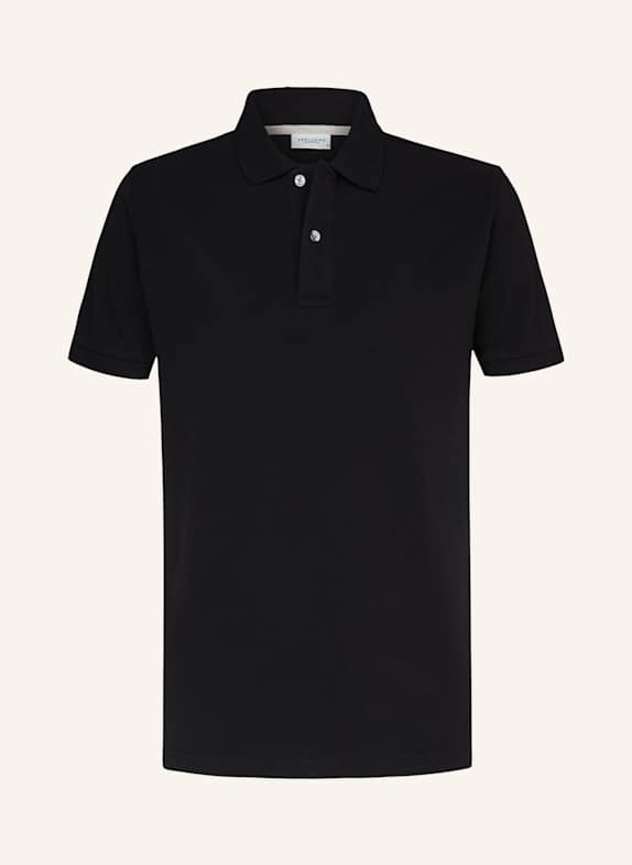 PROFUOMO Polo kurzarm SCHWARZ