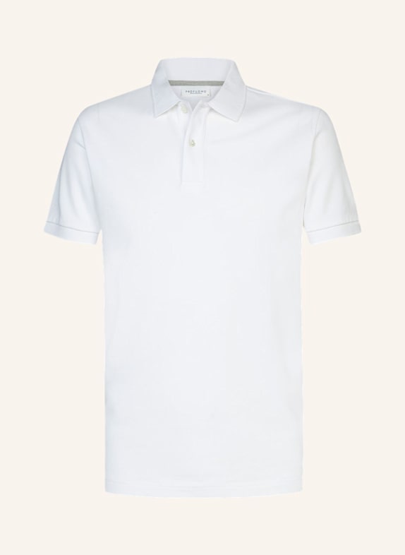 PROFUOMO Polo kurzarm WEISS