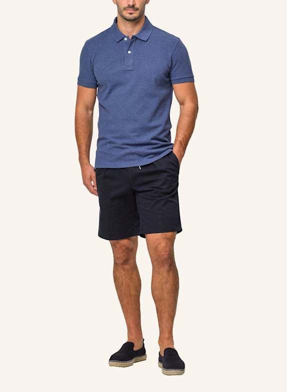 PROFUOMO Polo kurzarm BLAU