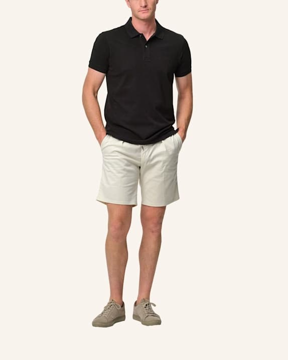 PROFUOMO Polo kurzarm SCHWARZ