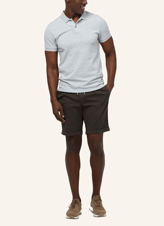 PROFUOMO Polo kurzarm GRAU