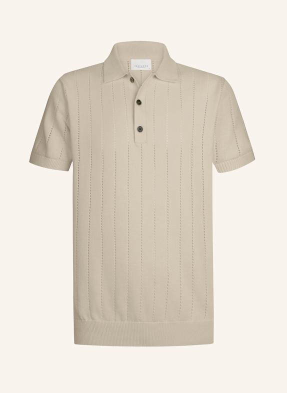 PROFUOMO Polo kurzarm WEISS