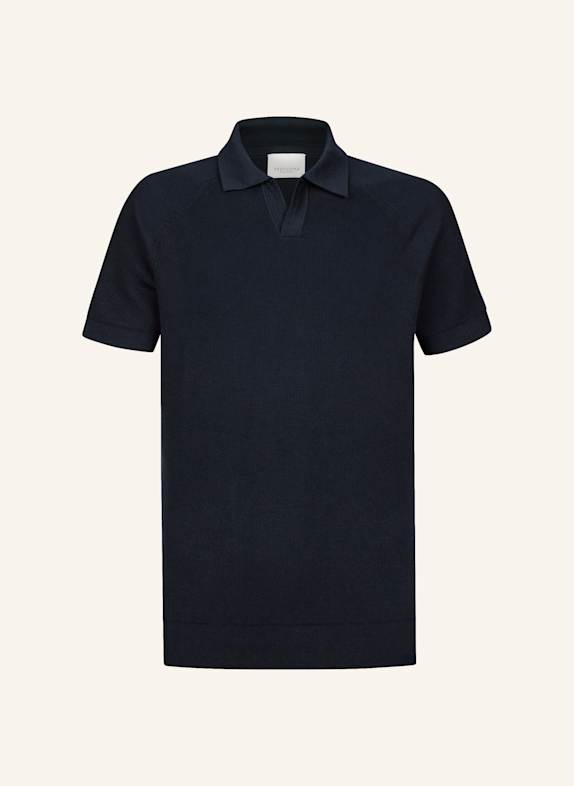 PROFUOMO Polo kurzarm BLAU