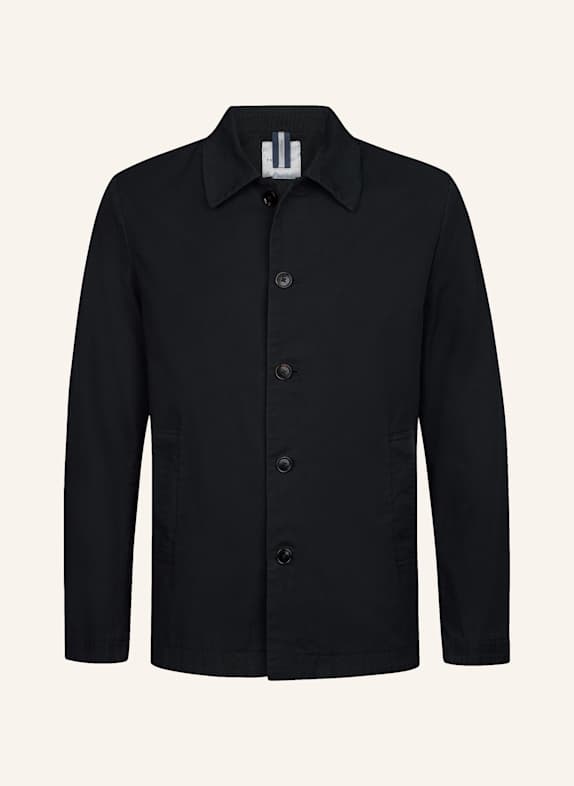 PROFUOMO Solid overshirt BLAU