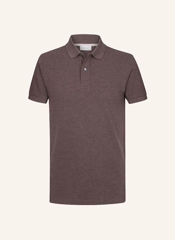 PROFUOMO Polo kurzarm DUNKELBRAUN