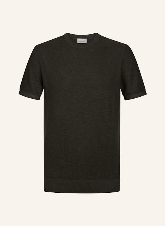 PROFUOMO T-Shirt DUNKELBRAUN