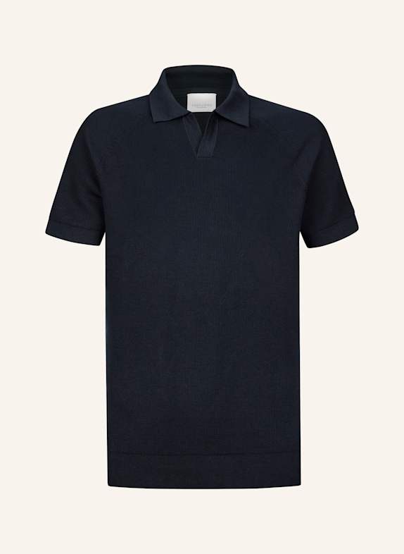 PROFUOMO Polo kurzarm BLAU