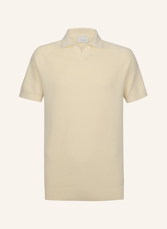 PROFUOMO Polo kurzarm WEISS