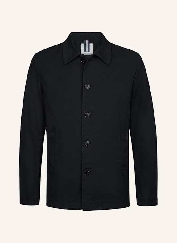 PROFUOMO Solid overshirt BLAU