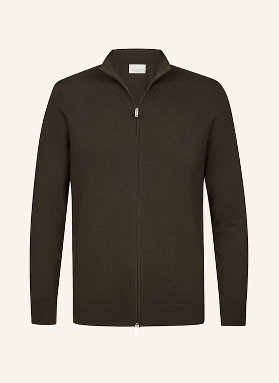 PROFUOMO Strickjacke DUNKELBRAUN