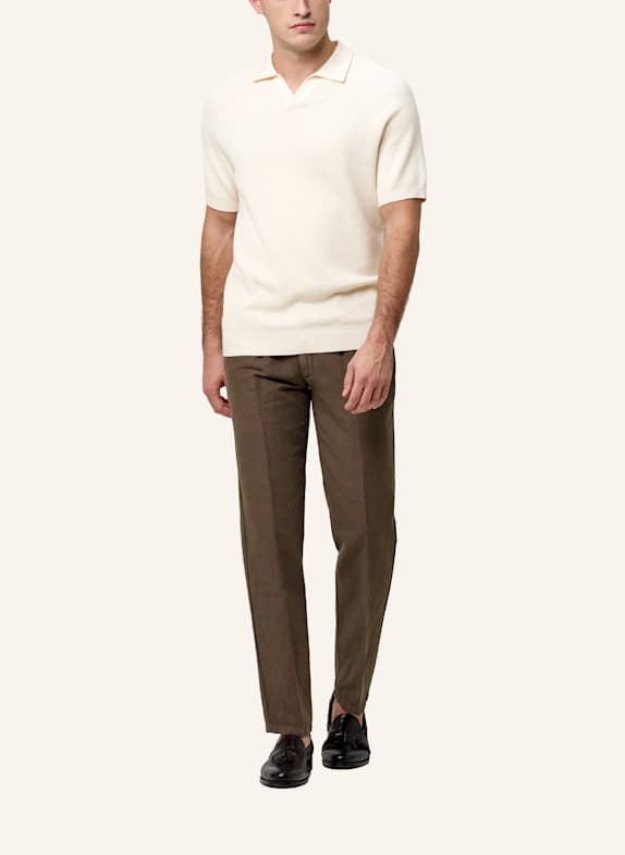 PROFUOMO Polo kurzarm WEISS
