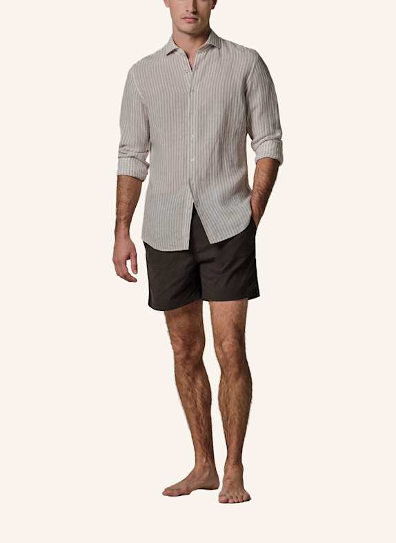 PROFUOMO Badehose DUNKELBRAUN