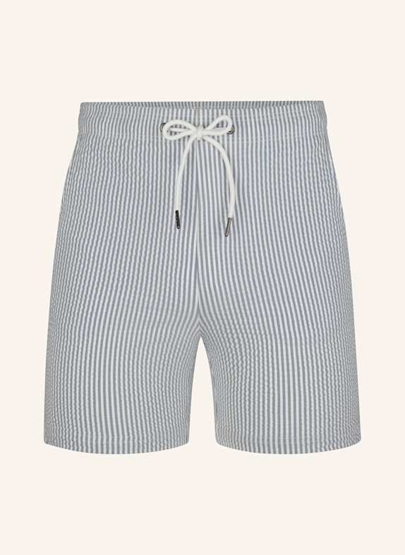 PROFUOMO Badehose BLAUGRAU