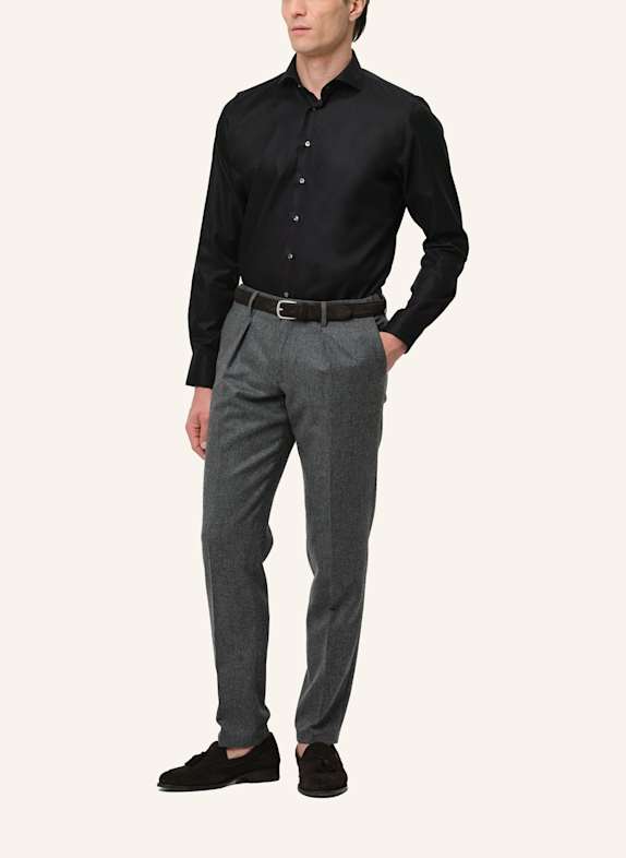 PROFUOMO Hemd SCHWARZ