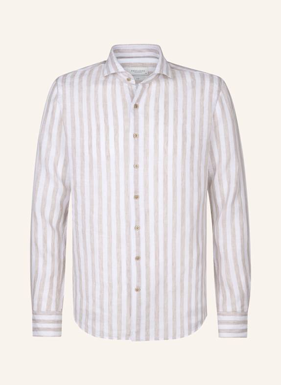 PROFUOMO Hemd BEIGE/ CREME/ NUDE/ WEISS/ TAUPE