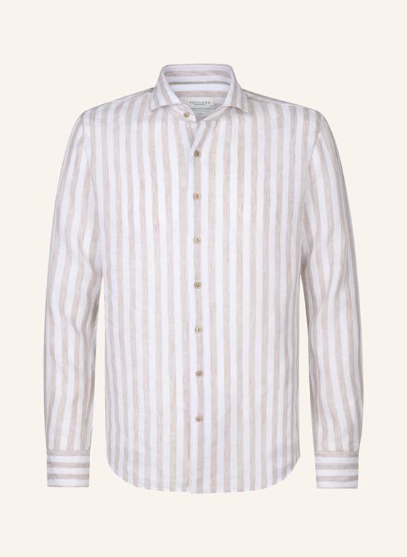PROFUOMO Hemd Slim Fit BEIGE/ CREME/ NUDE/ WEISS/ TAUPE