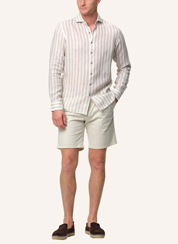 PROFUOMO Hemd BEIGE/ CREME/ NUDE/ WEISS/ TAUPE