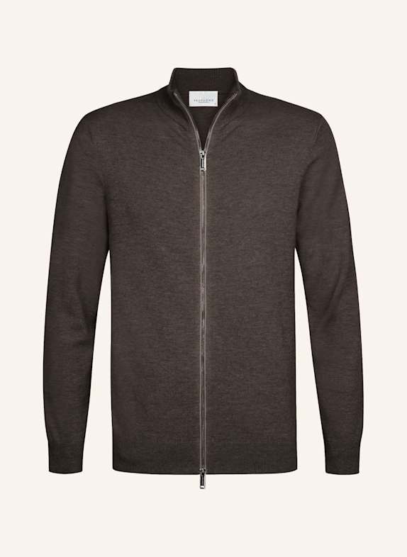 PROFUOMO Strickjacke BRAUN