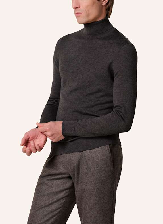 PROFUOMO Pullover DUNKELBRAUN