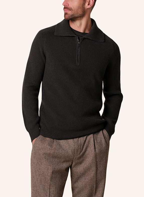 PROFUOMO Pullover DUNKELBRAUN