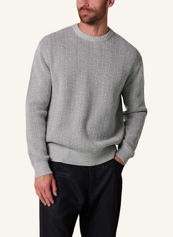 PROFUOMO Pullover GRAU