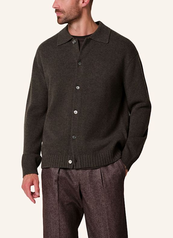 PROFUOMO Strickjacken DUNKELBRAUN
