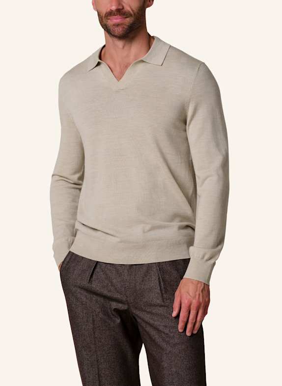 PROFUOMO Poloshirt BEIGE