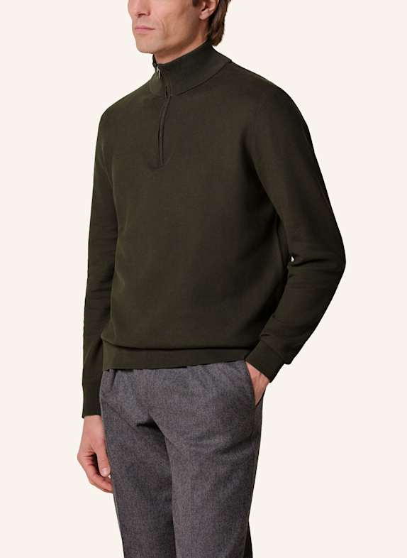 PROFUOMO Pullover DUNKELGRÜN