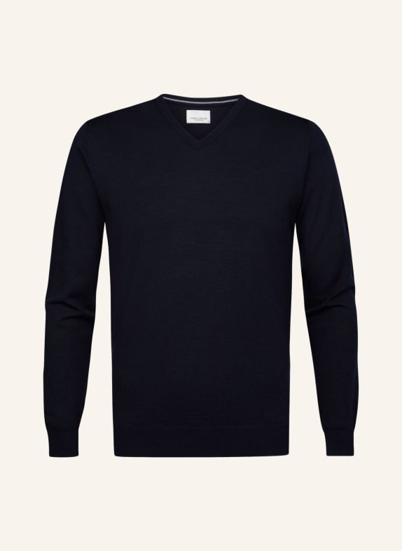 PROFUOMO Pullover mit V-Ausschnitt