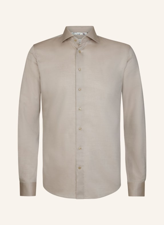 PROFUOMO Hemd Slim Fit BEIGE/ CREME/ NUDE/ WEISS/ TAUPE