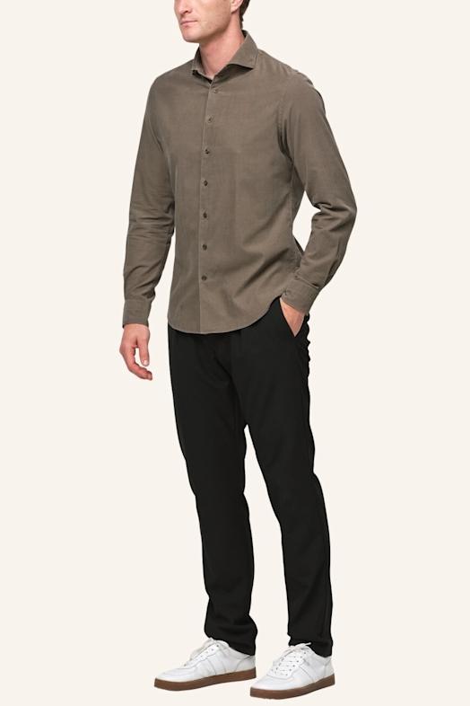 PROFUOMO Hemd Slim Fit DUNKELGRÜN