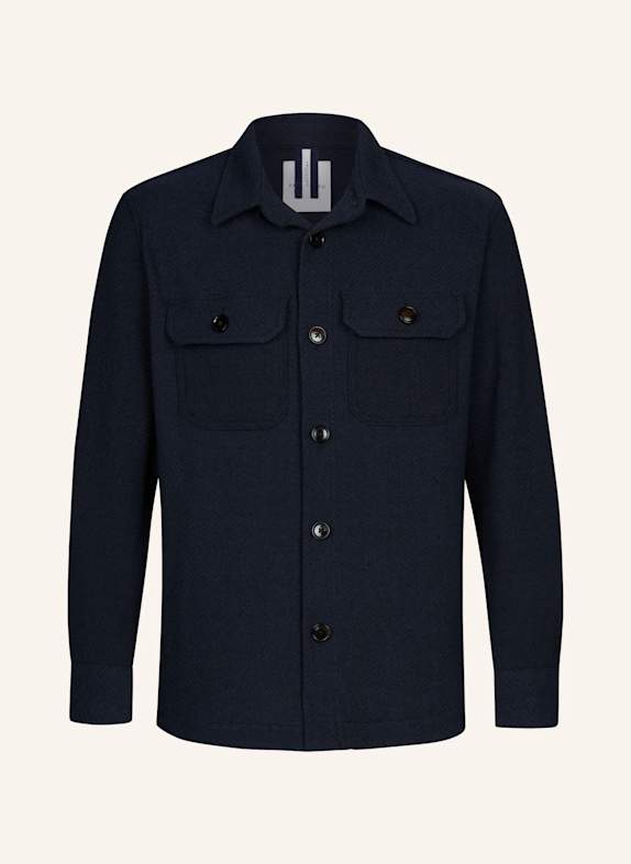 PROFUOMO Herren Overshirt BLAU