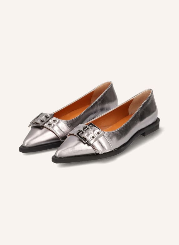 THEA MIKA Ballerinas SILBER