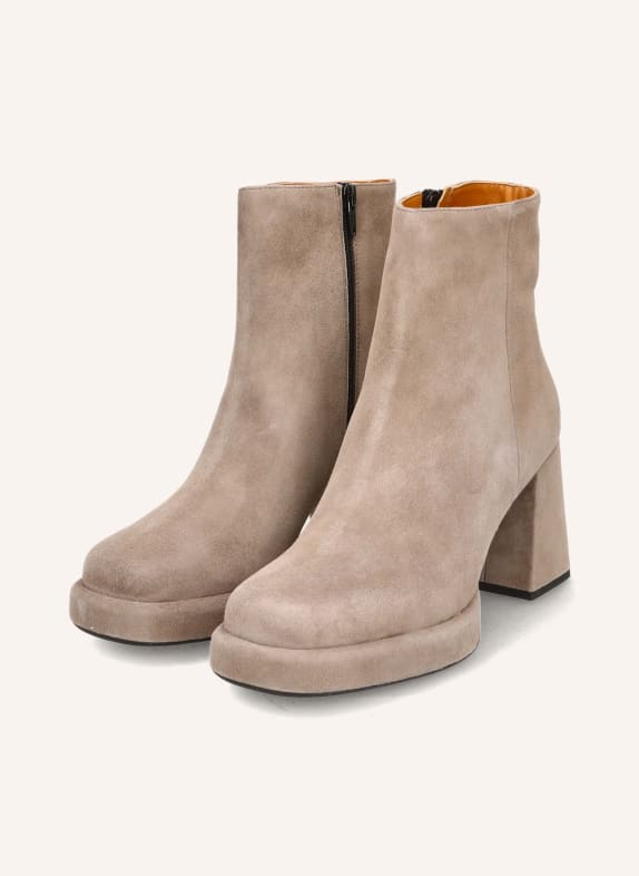 THEA MIKA Plateau-Stiefeletten BRAUN