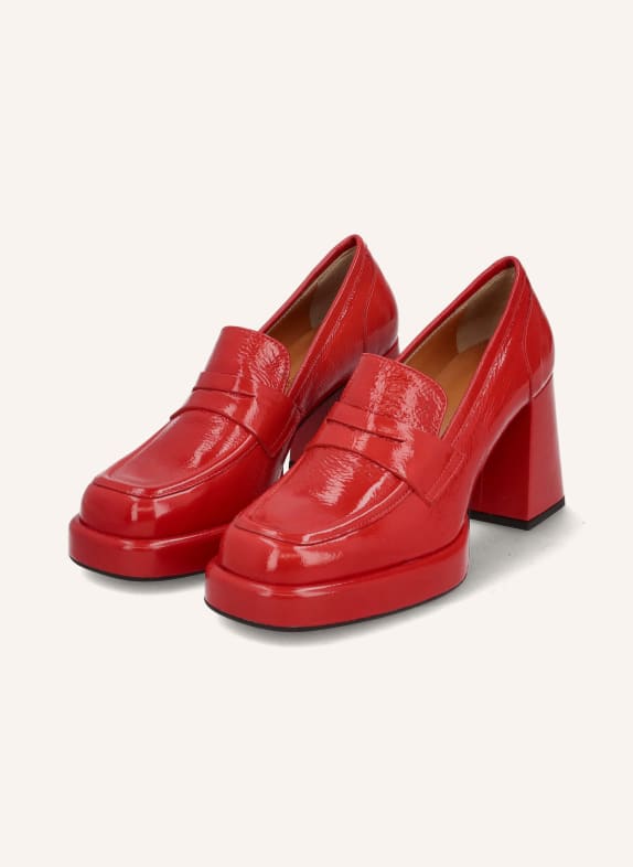 THEA MIKA Penny-Loafer ROT