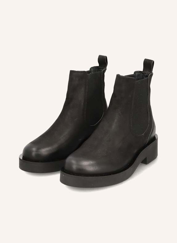 Apple of Eden Chelsea Boots SCHWARZ