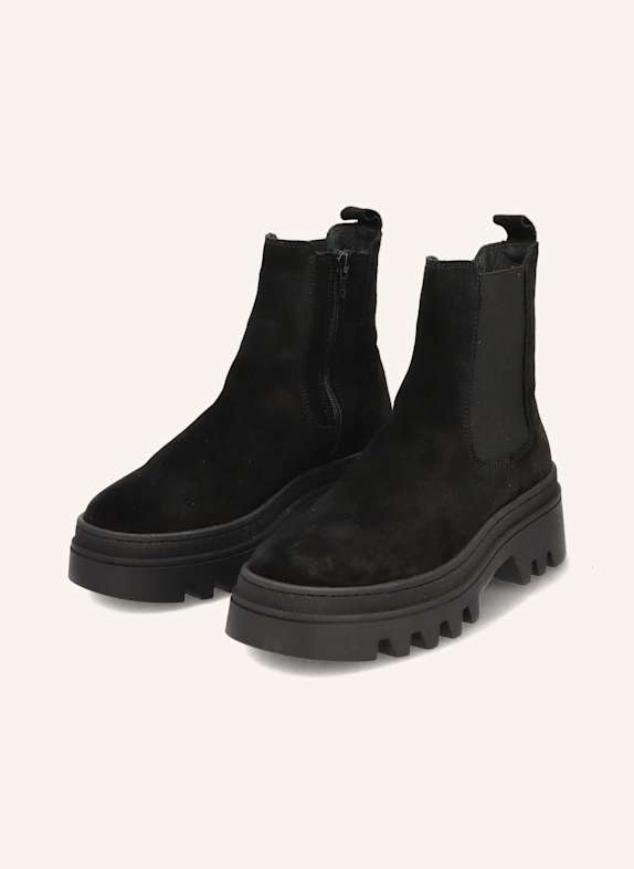 Apple of Eden Chelsea Boots SCHWARZ