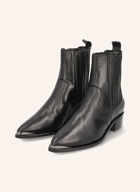 Apple of Eden Chelsea Boots SCHWARZ