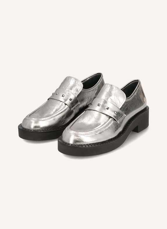 Apple of Eden Penny-Loafer SILBER