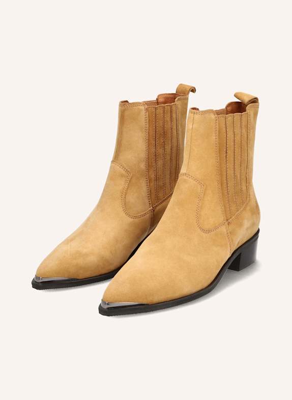 Apple of Eden Chelsea Boots HELLBRAUN