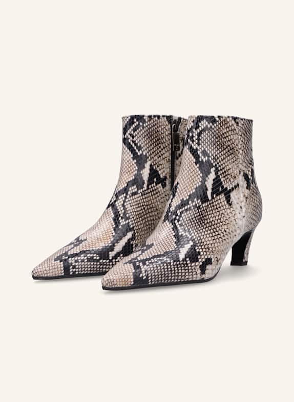 THEA MIKA Stiefeletten WEISS/ SCHWARZ