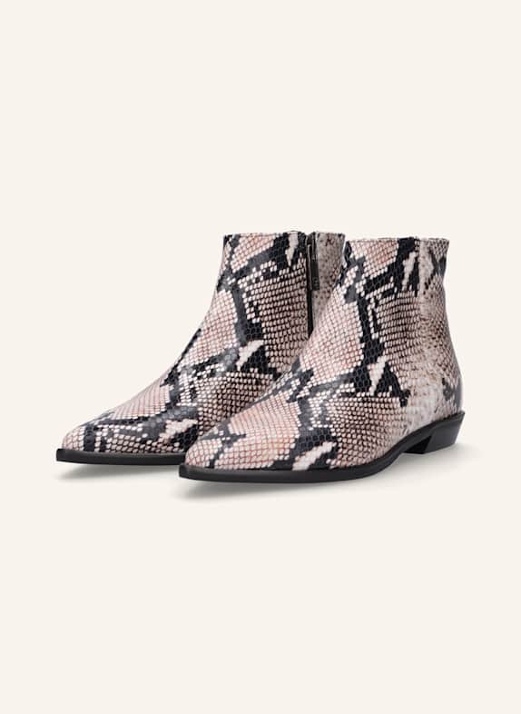 THEA MIKA Stiefeletten WEISS/ SCHWARZ