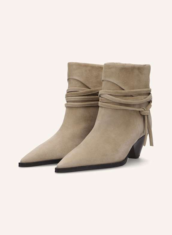 THEA MIKA Stiefeletten BEIGE