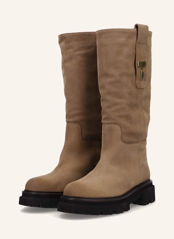 THEA MIKA Stiefel BEIGE