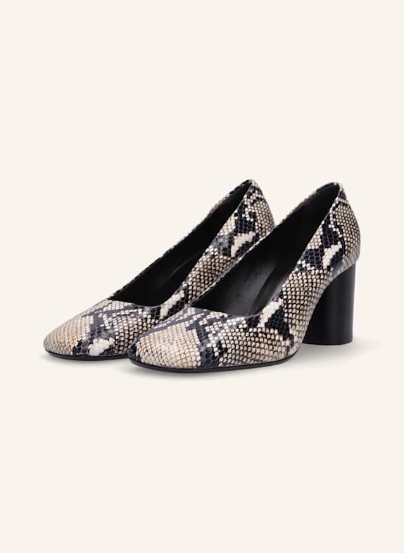 THEA MIKA Pumps WEISS/ SCHWARZ