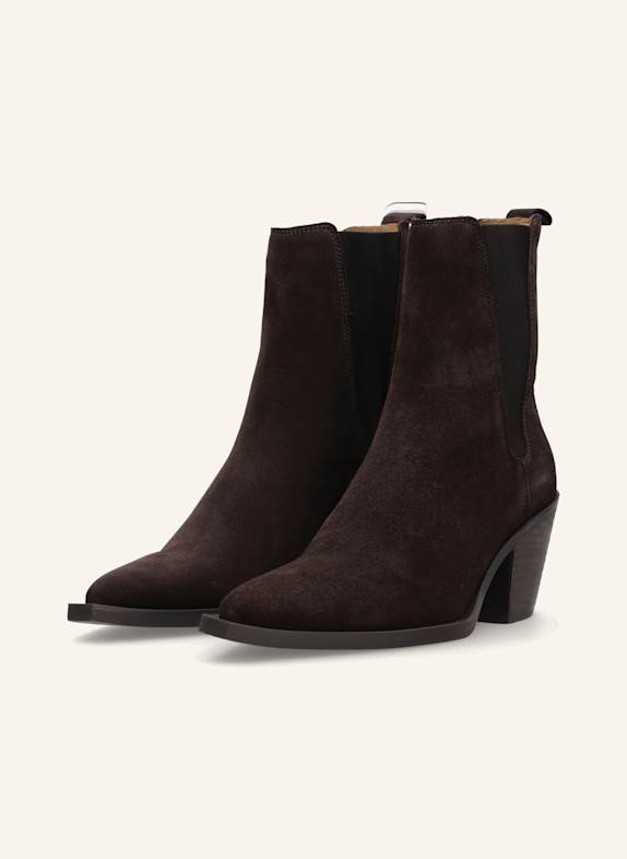 Apple of Eden Cowboy Boots DUNKELBRAUN