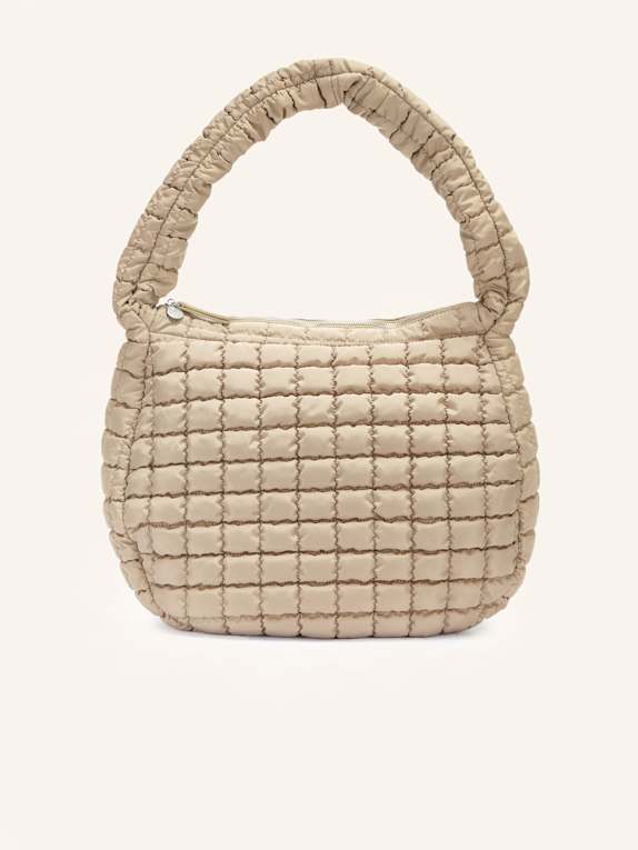 Apple of Eden Hobo Bag TAUPE
