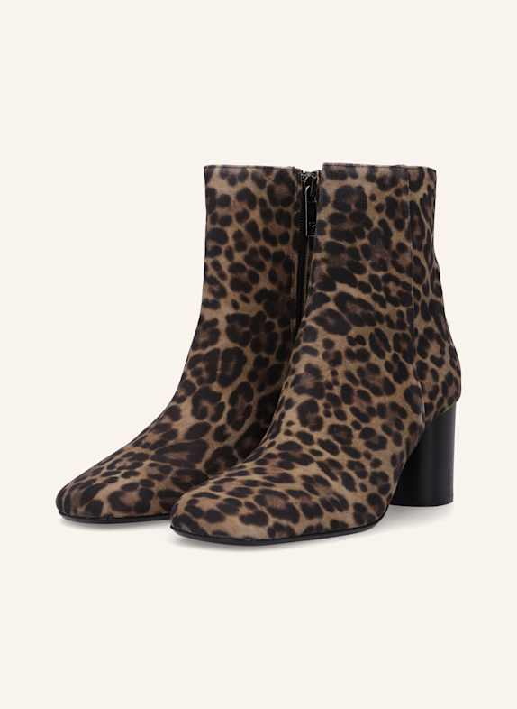 THEA MIKA Stiefeletten BRAUN/ SCHWARZ/ BEIGE